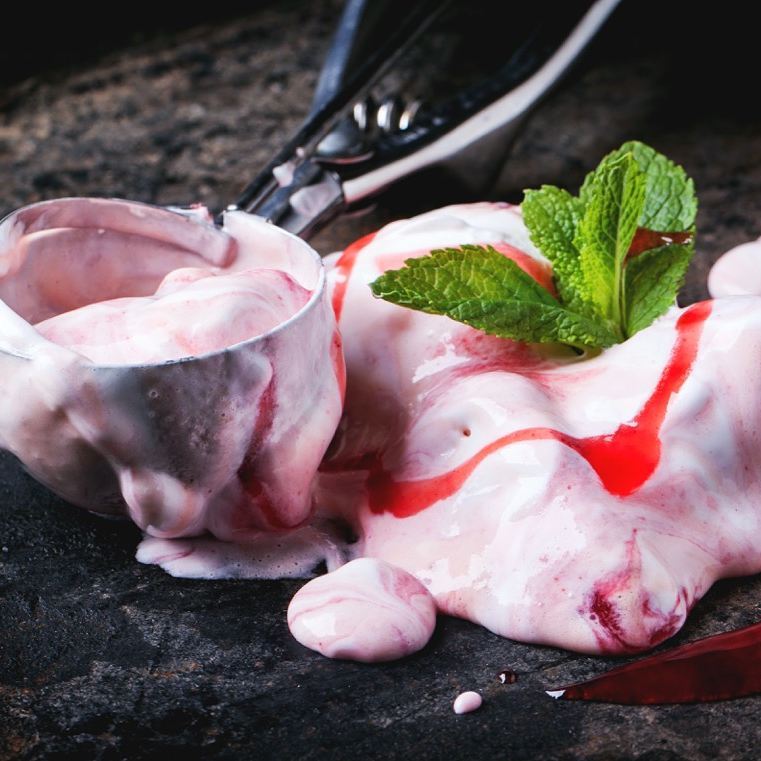 Cool off with another one of our summer favourites, a creamy, delicious strawberry rhubarb ice cream #whenspeedandtastematter #yournordicflavourhouse #natuREimagined #nordicbynature #summer #strawberry #rhubarb #icecream #creamy #delicious #tasty #taste #flavour #flavor