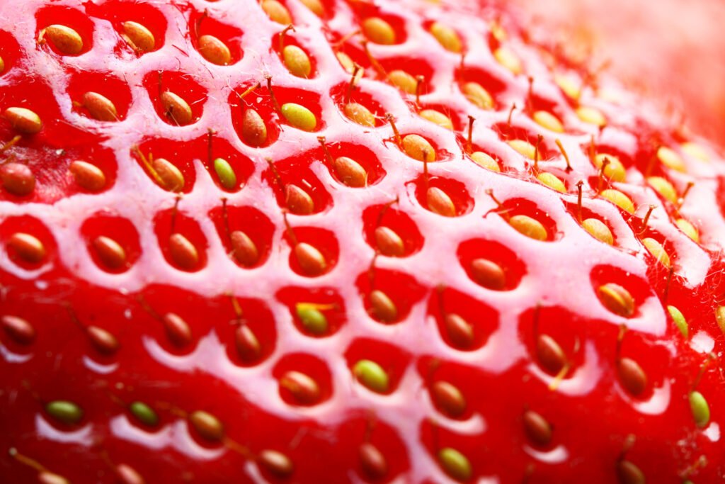 Strawberry flavours for functional beverages and protein bars